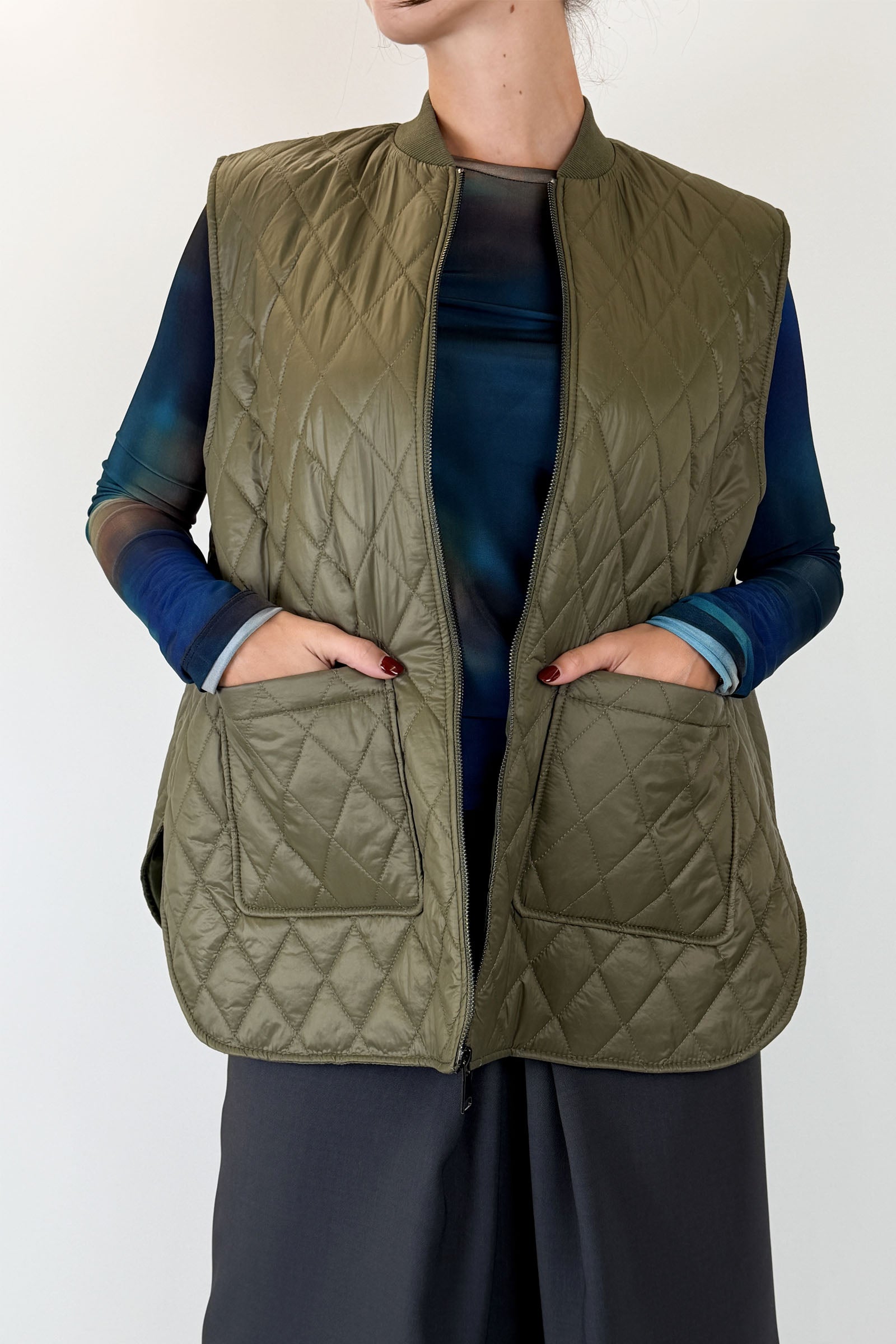 Gilet trapuntato