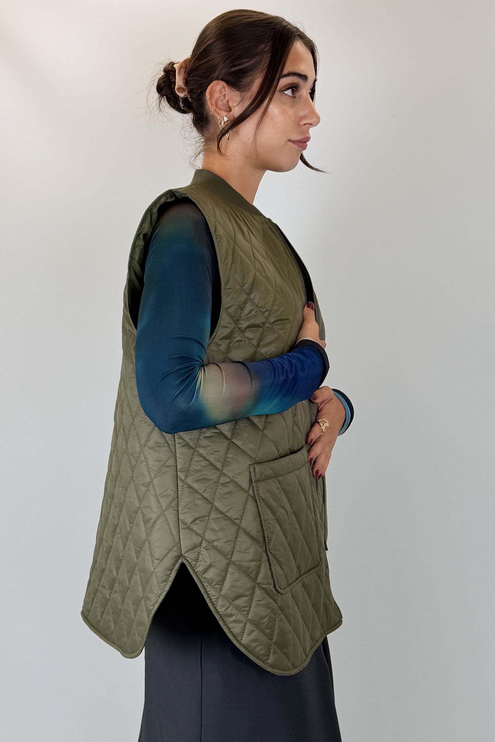 Gilet trapuntato