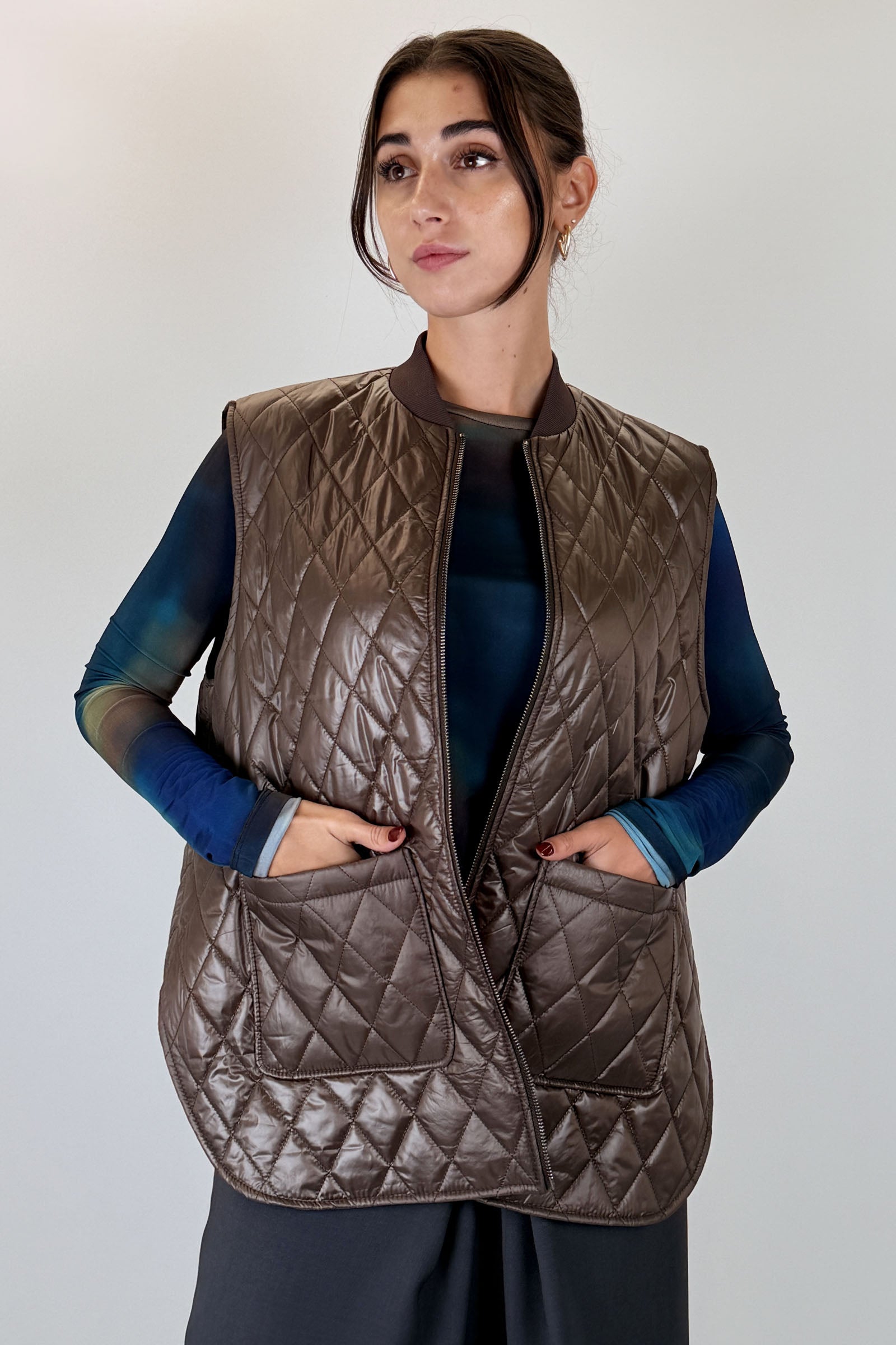 Gilet trapuntato