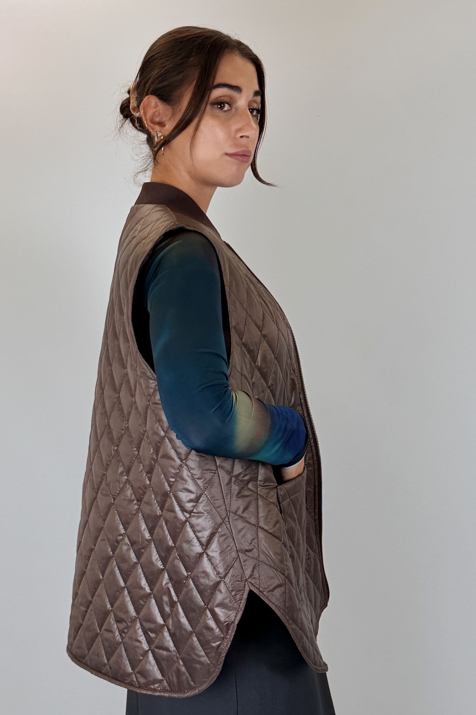 Gilet trapuntato