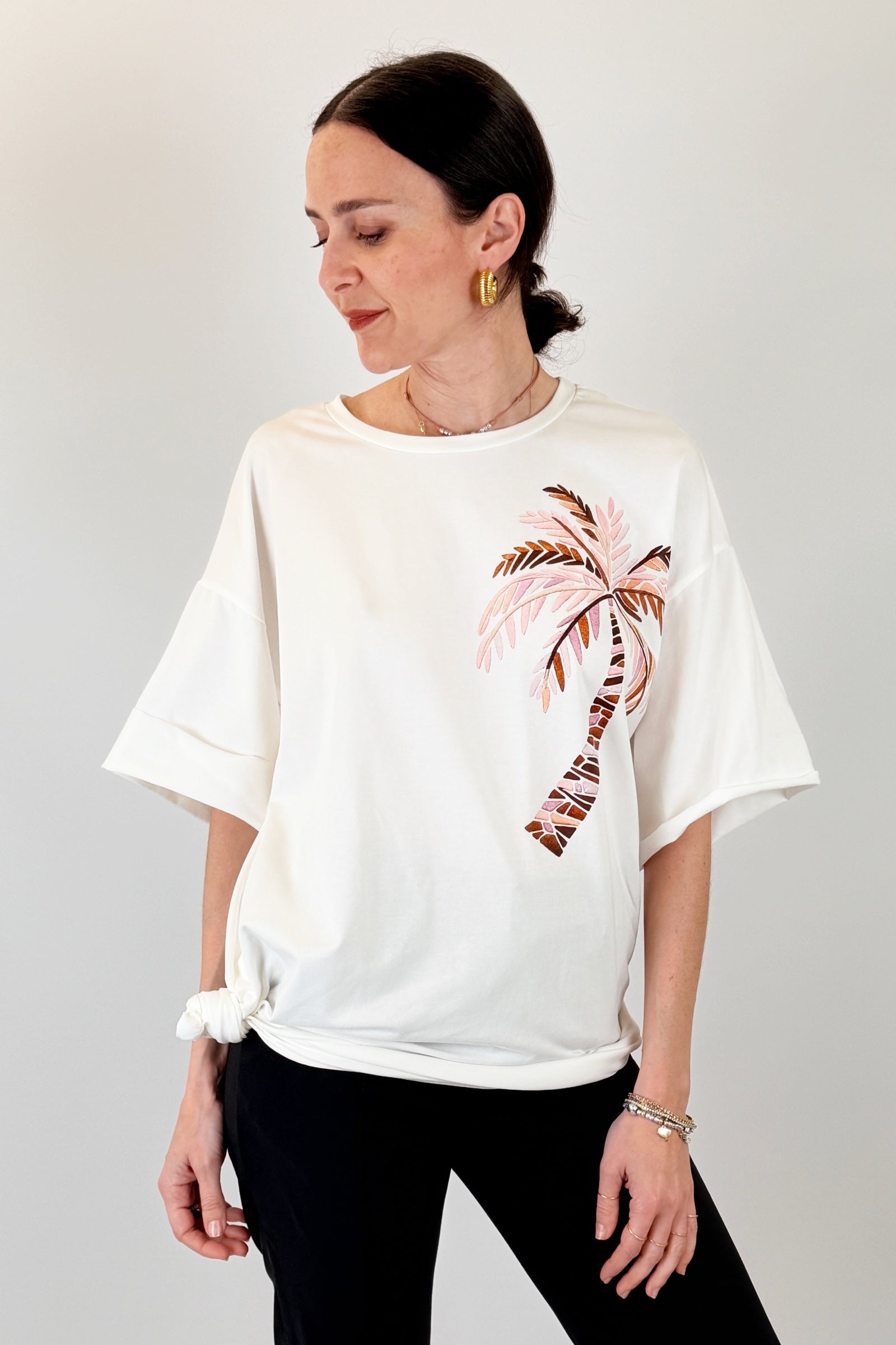T-shirt PALMA con nodo