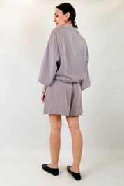Camicia+shorts a righe