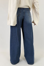 Jeans palazzo elasticizzato