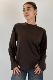 T-shirt con spalline