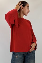 Maglia con manica a campana