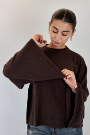 Maglia con manica a campana