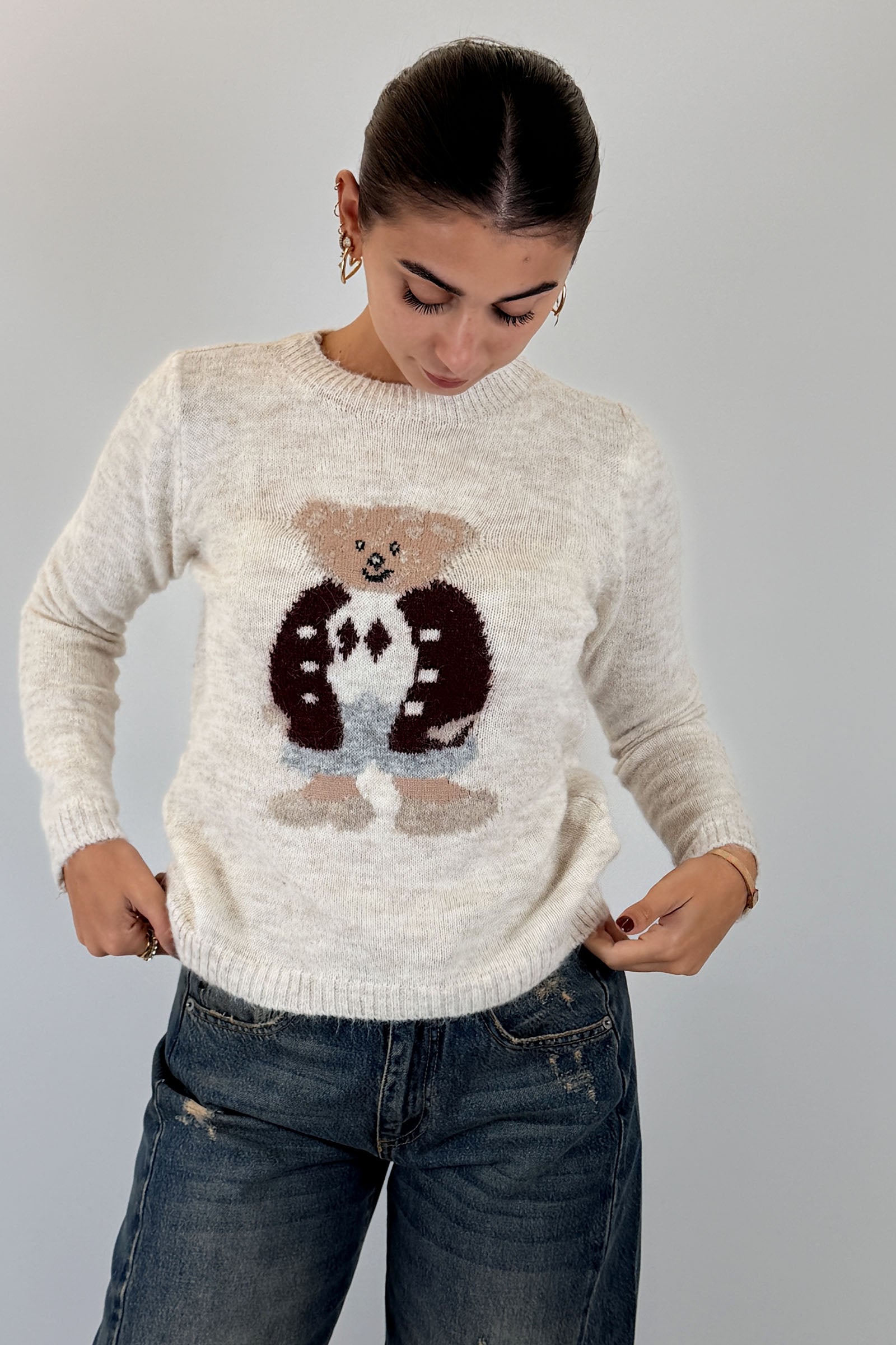 Maglia girocollo ORSETTO