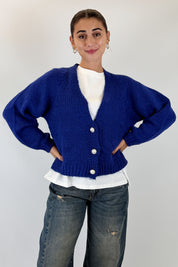 Cardigan bottoni gioiello