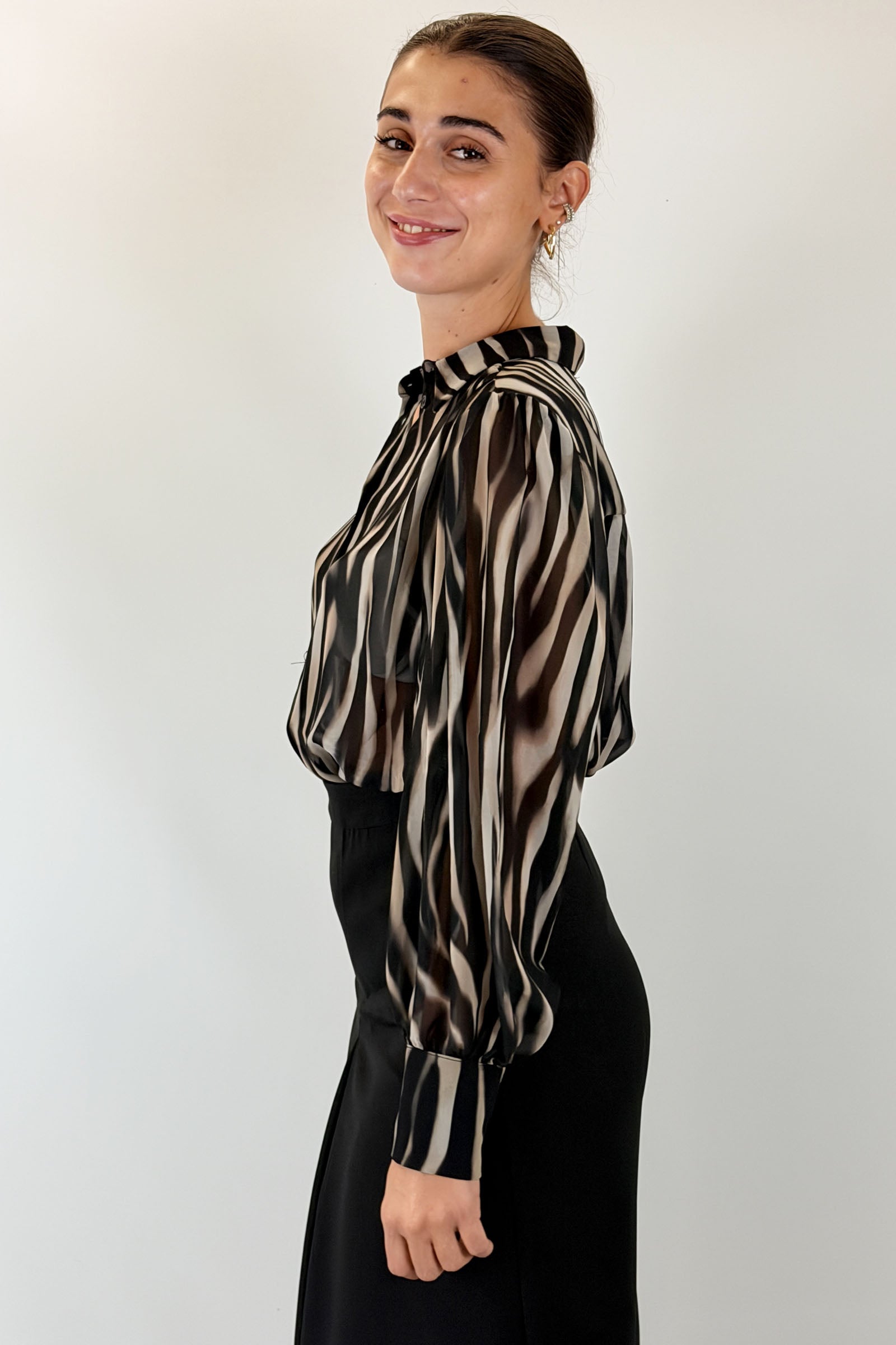 Camicia zebrata
