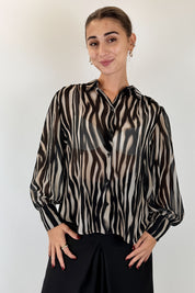 Camicia zebrata