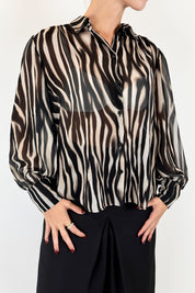 Camicia zebrata