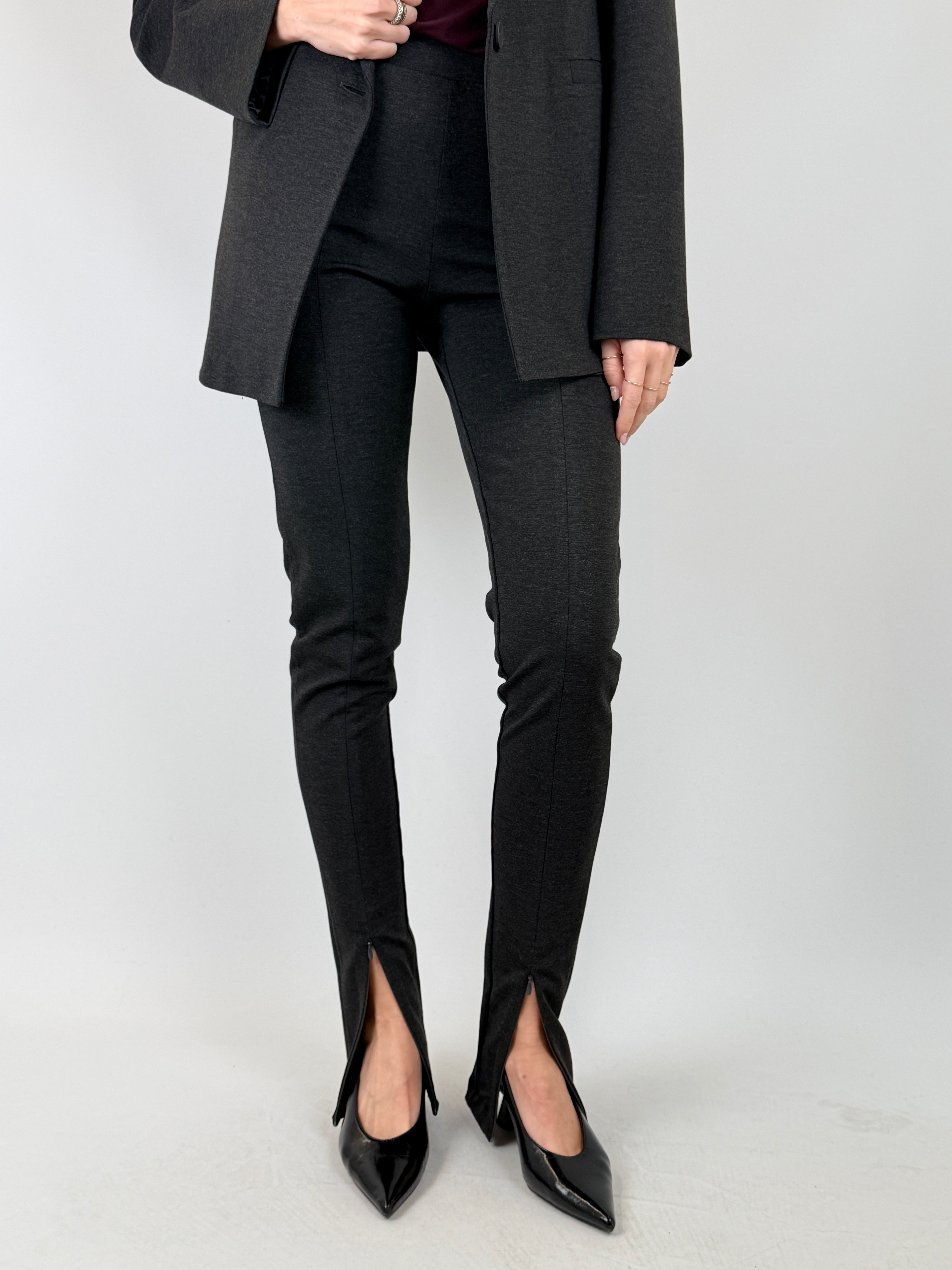 Leggings con zip