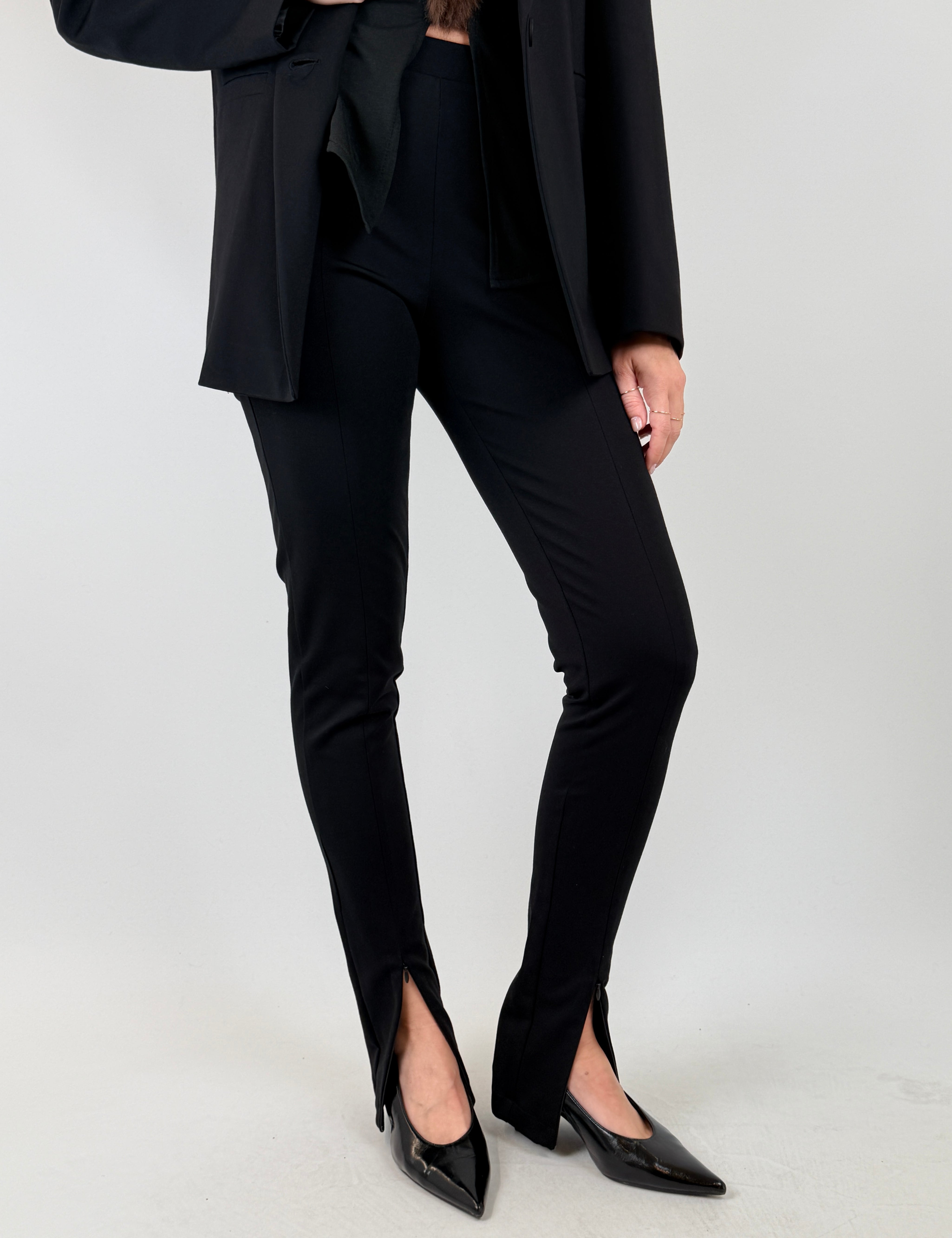 Leggings con zip