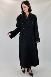 Cappotto doppiopetto lana
