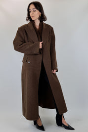 Cappotto doppiopetto lana