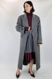 Cappotto doppiopetto lana