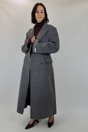 Cappotto doppiopetto lana