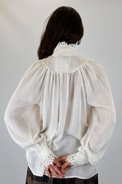 Camicia vittoriana in lana