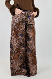 Pantalone stampa cachemire