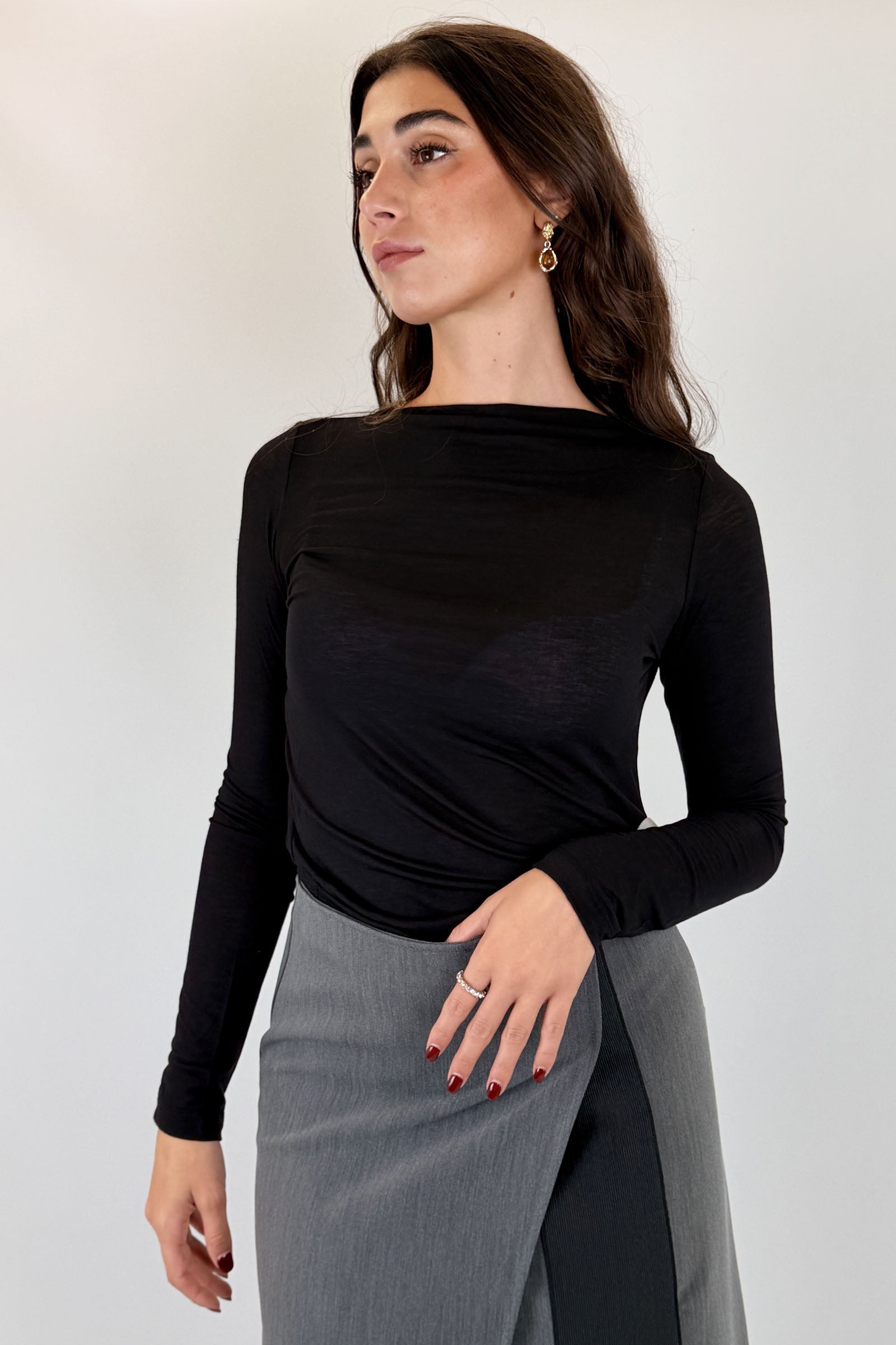 Maglia modal lana