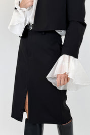 Camicia ampia voile