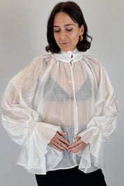Camicia ampia voile
