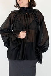 Camicia ampia voile