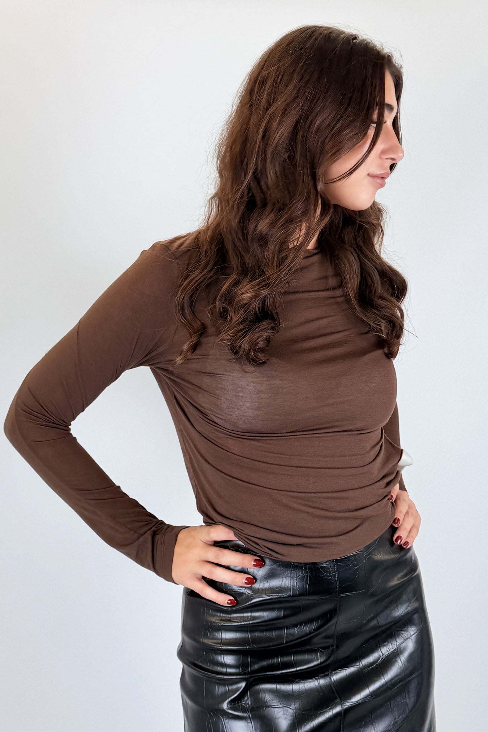Maglia modal lana