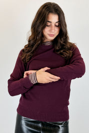 Maglia paricollo man.raglan