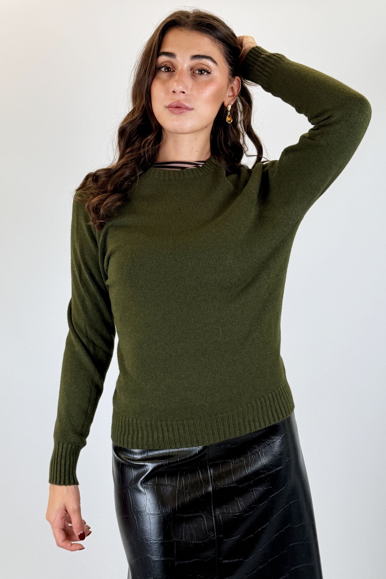 Maglia paricollo man.raglan