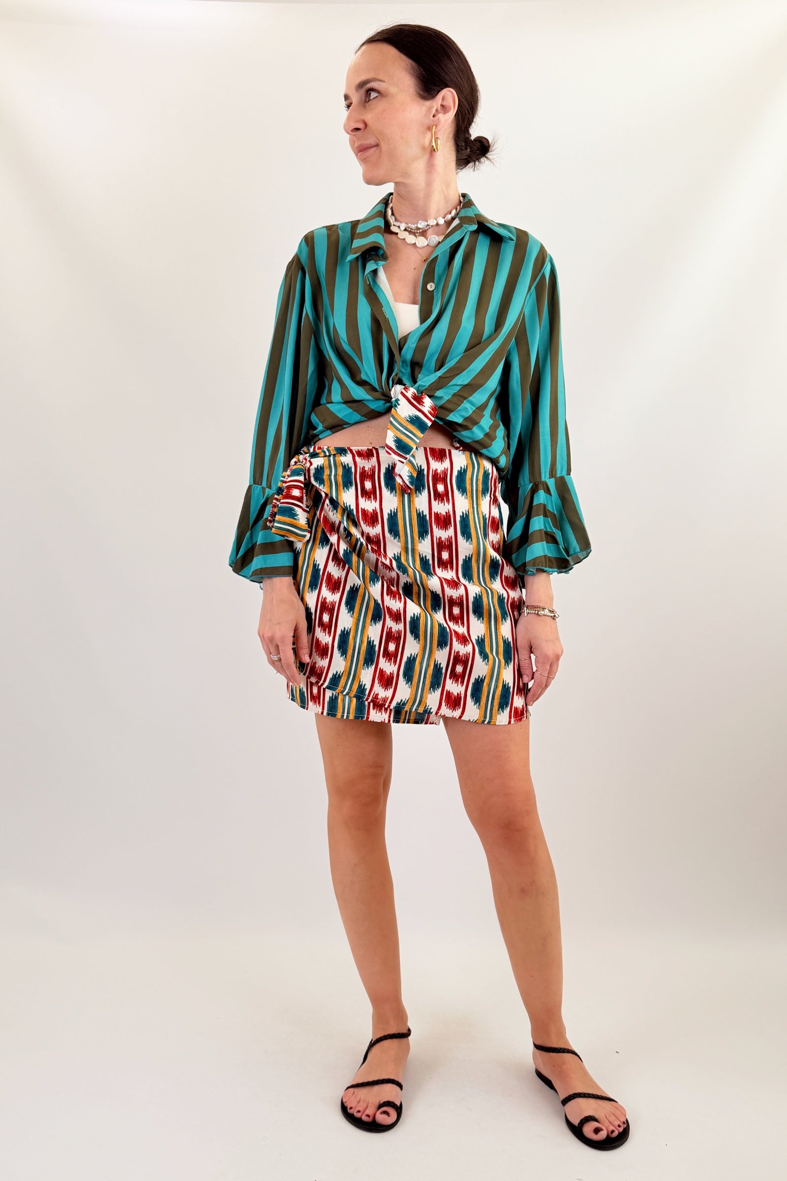 Set camicia + pareo CASABLANCA