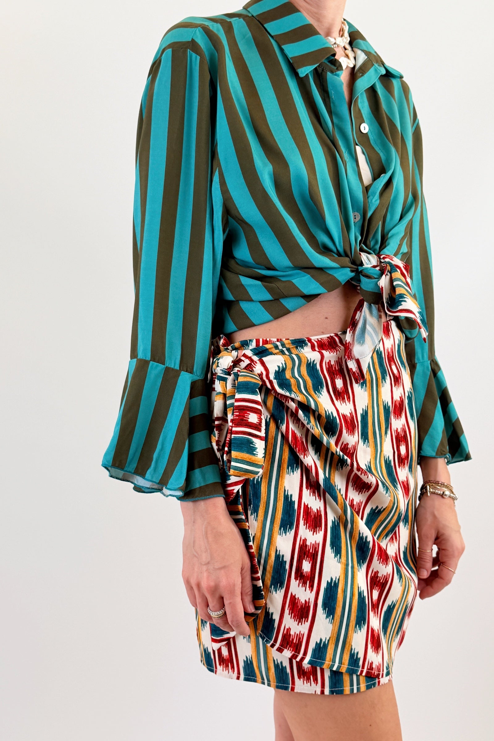 Set camicia + pareo CASABLANCA