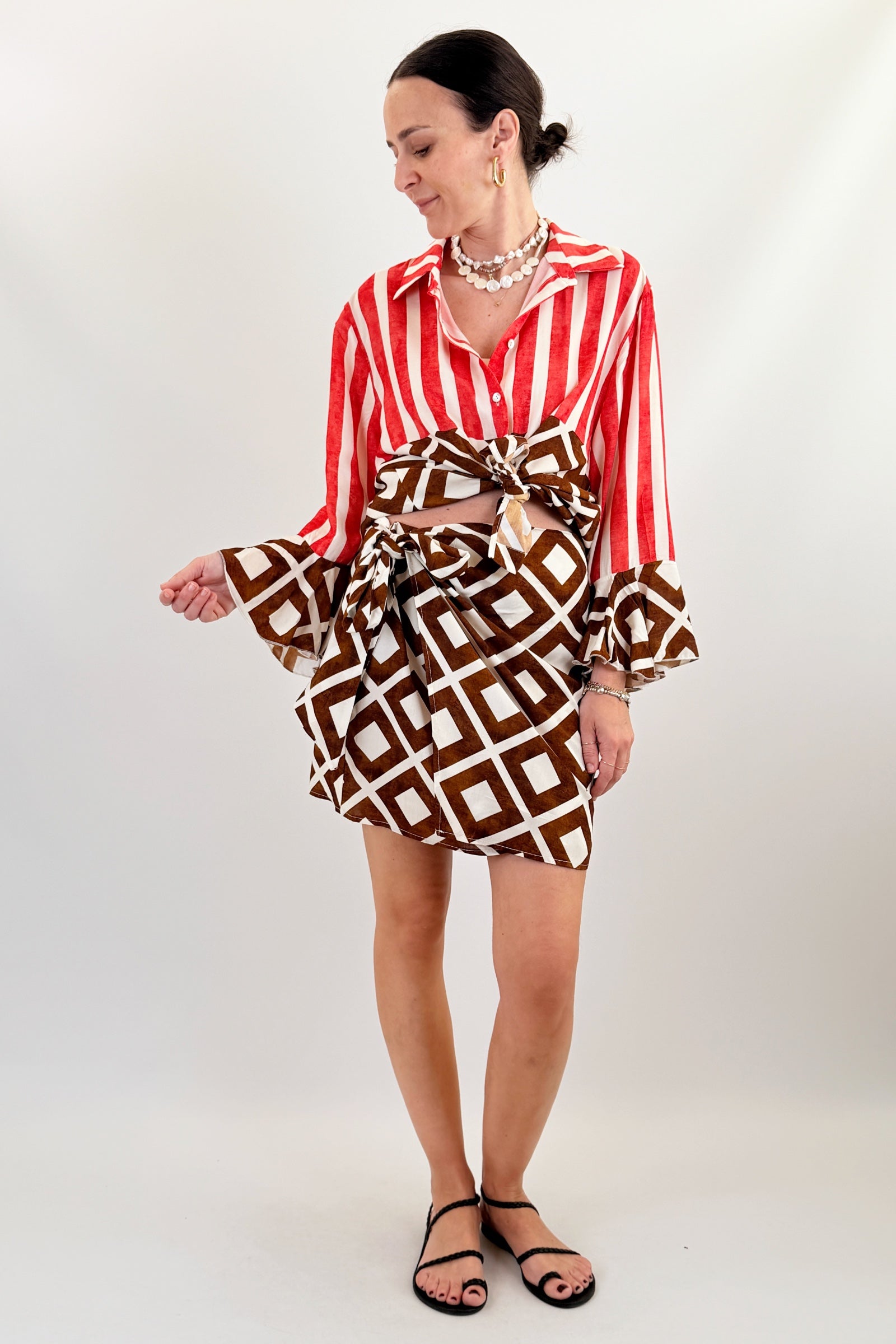 Set camicia + pareo MARRAKESH