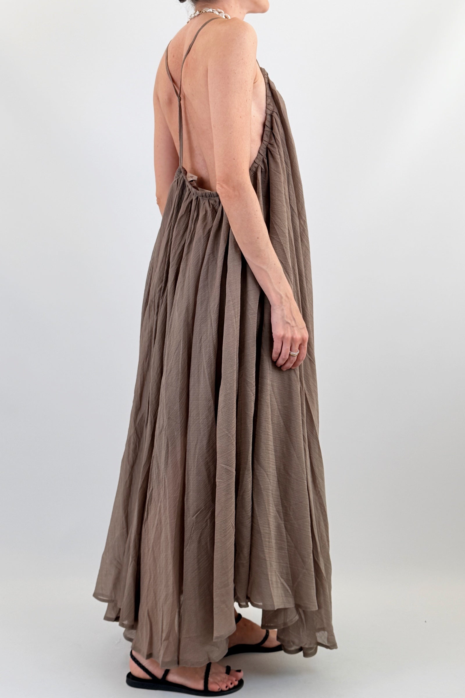 Maxi abito voile
