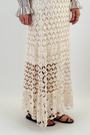 Gonna lunga crochet