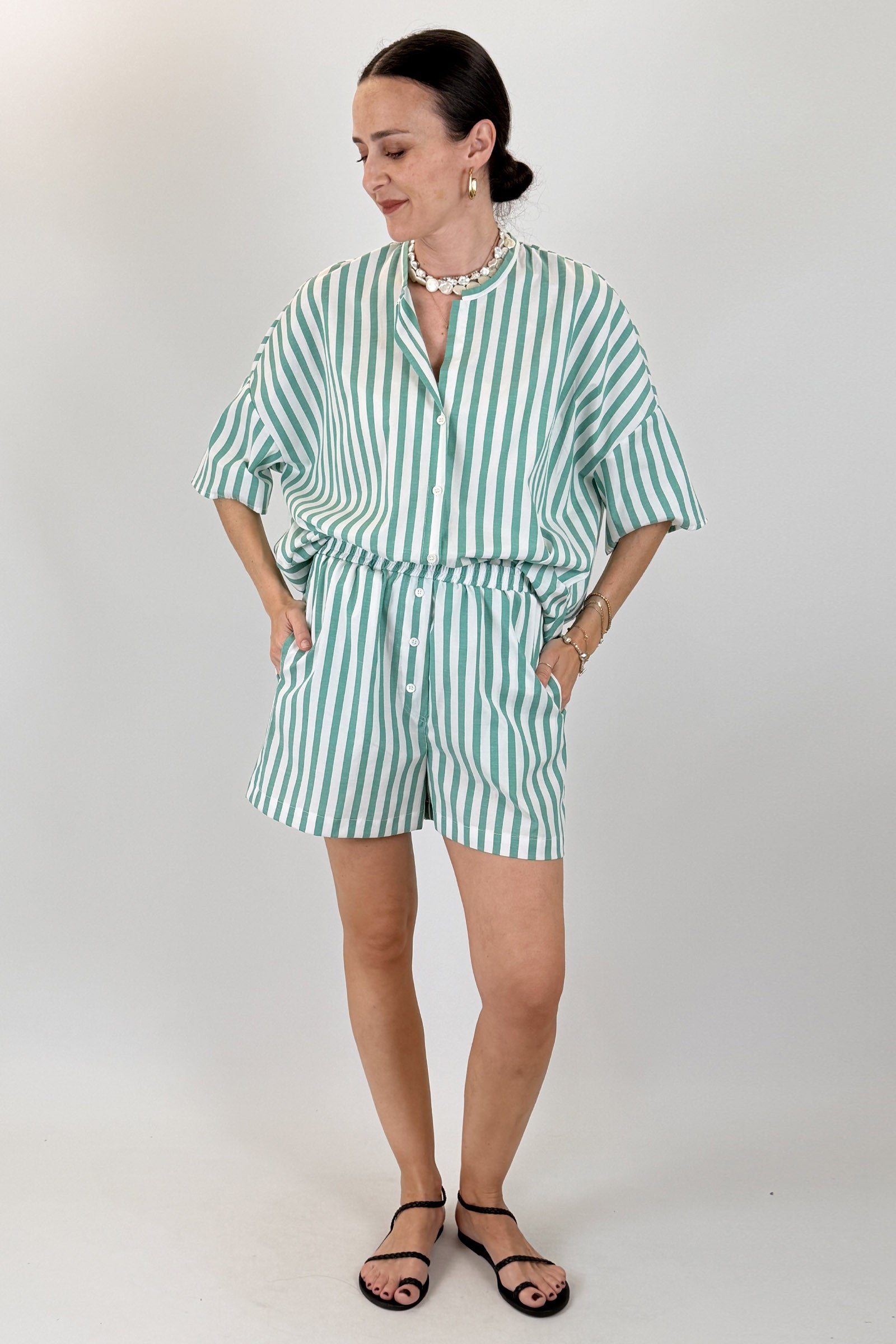 Shorts righe