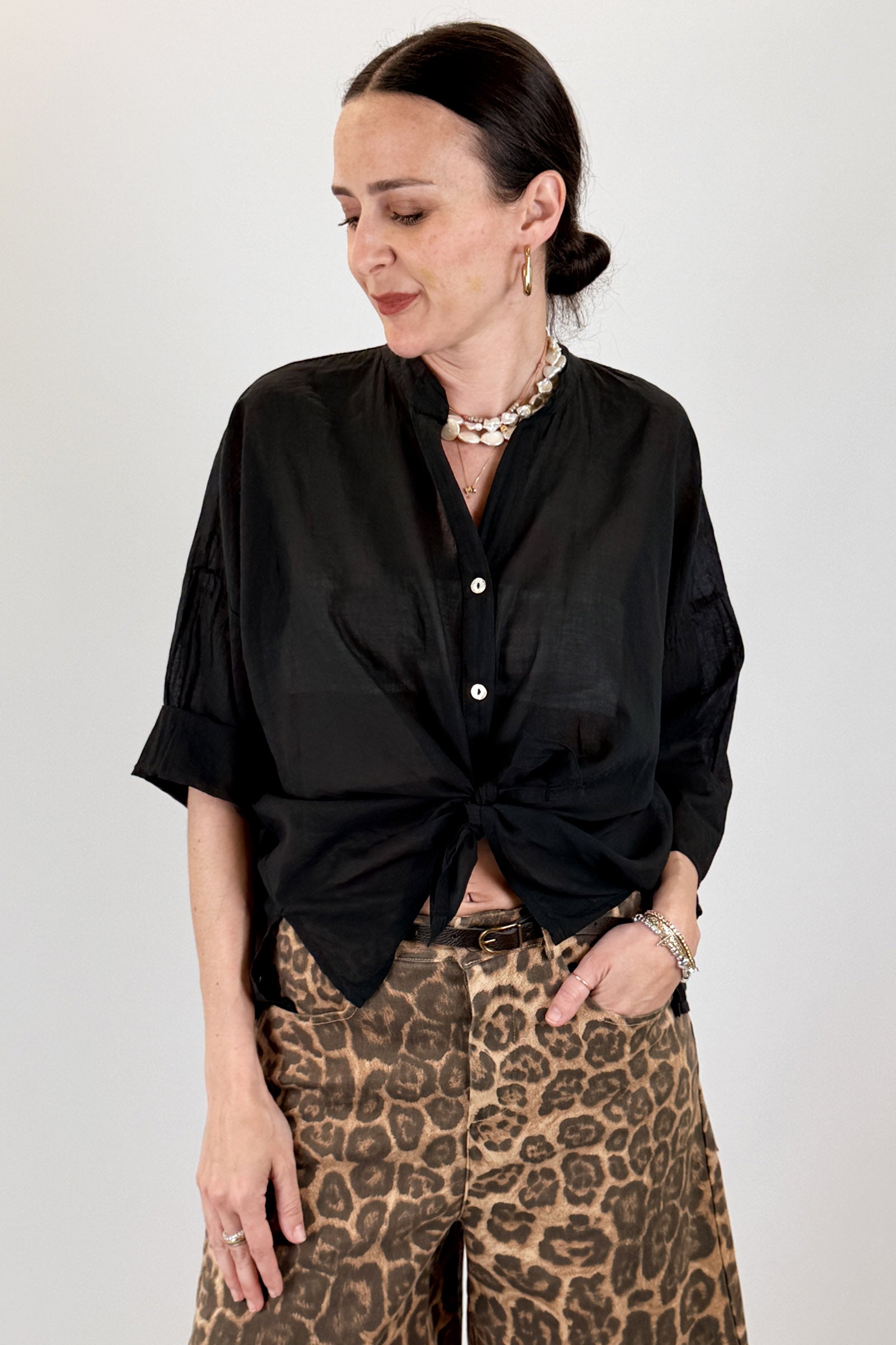 Camicia voile cotone