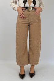 Pantalone fibbia velluto