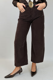 Pantalone fibbia velluto