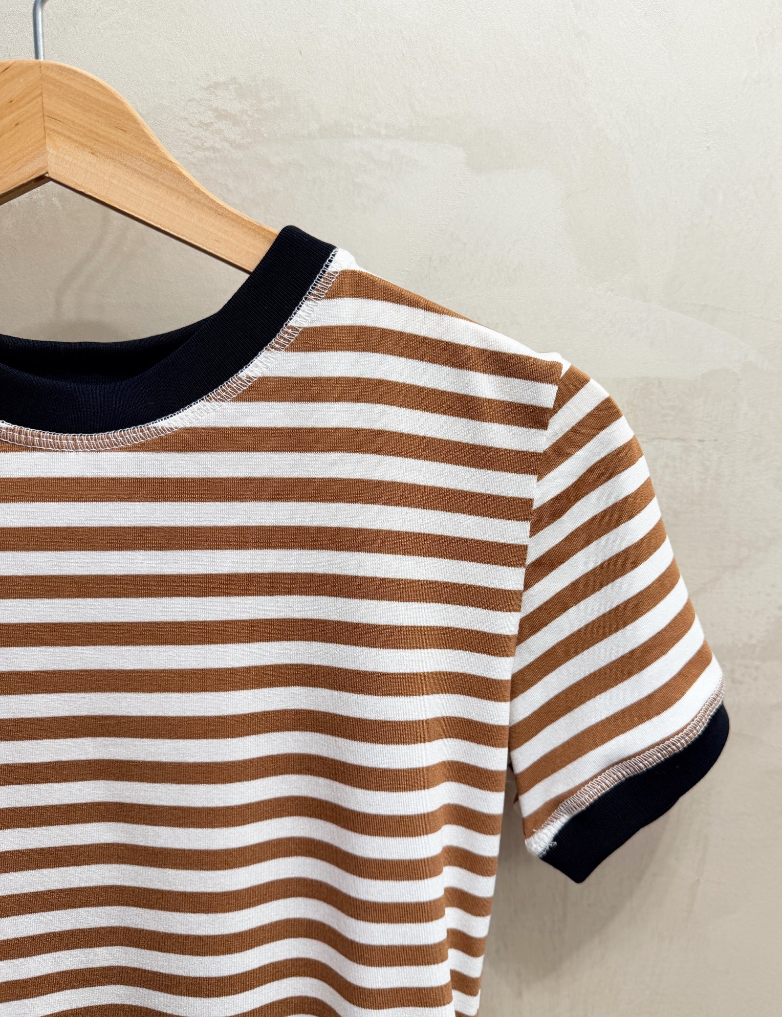 T-shirt righe girocollo