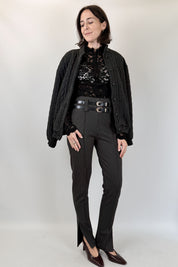 Maglia corsetto pizzo