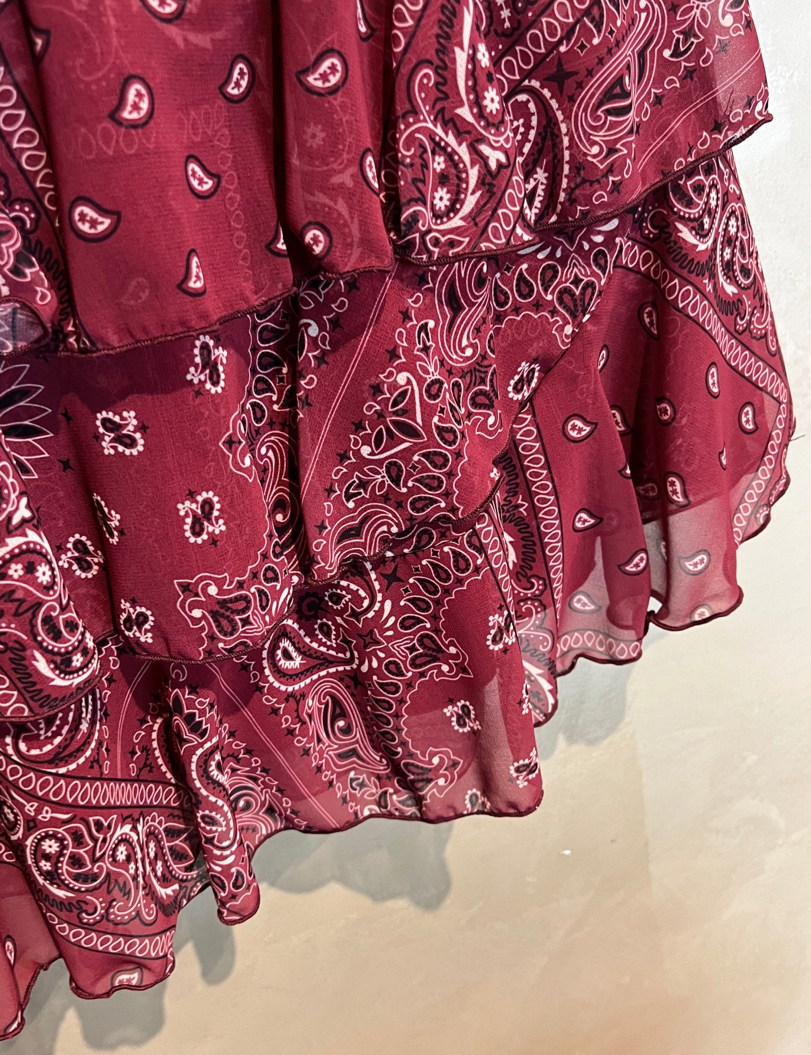 Minigonna bandana balze