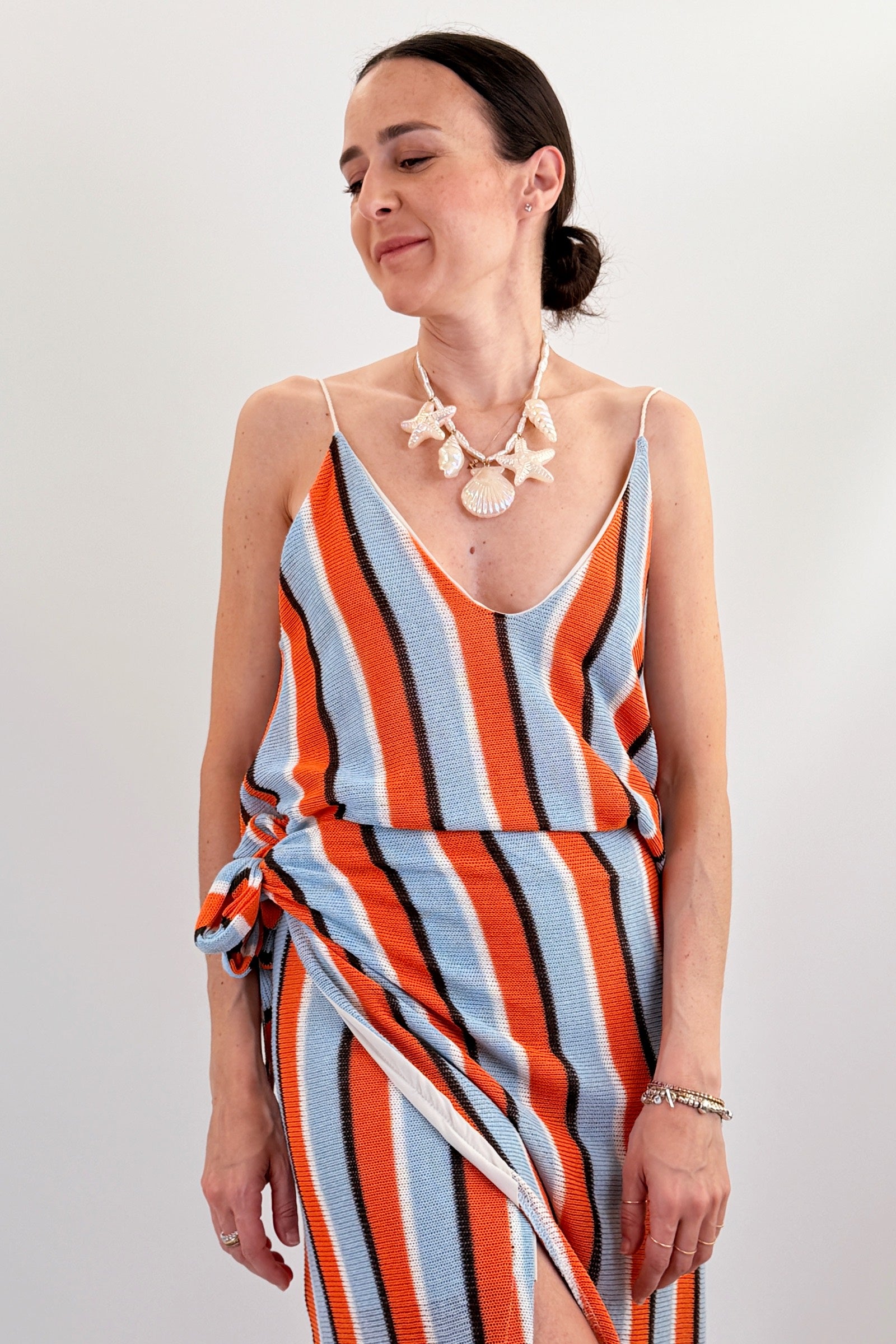 Top maglia maxi righe MIAMI