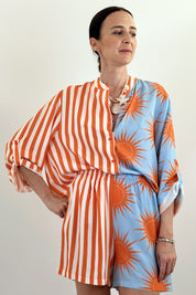 Camicia coreana riga SUN