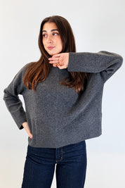 Maglia girollo 100% lana