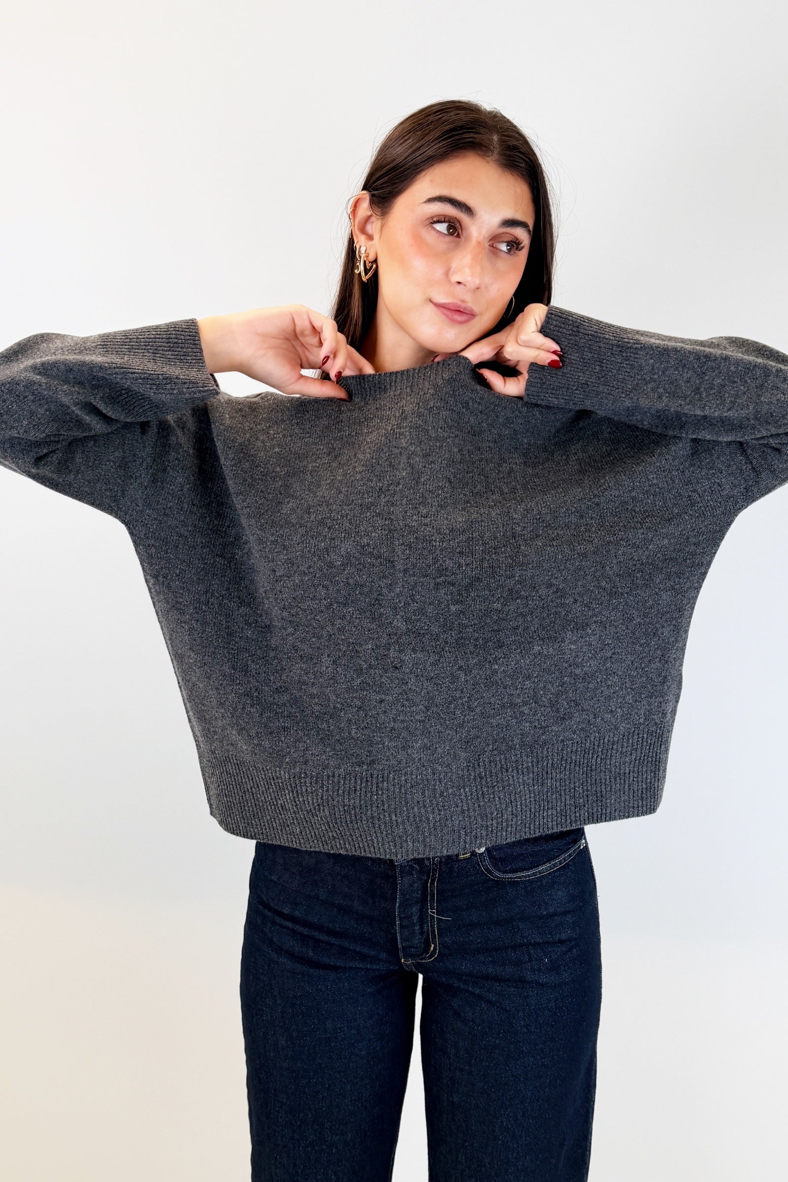 Maglia girollo 100% lana