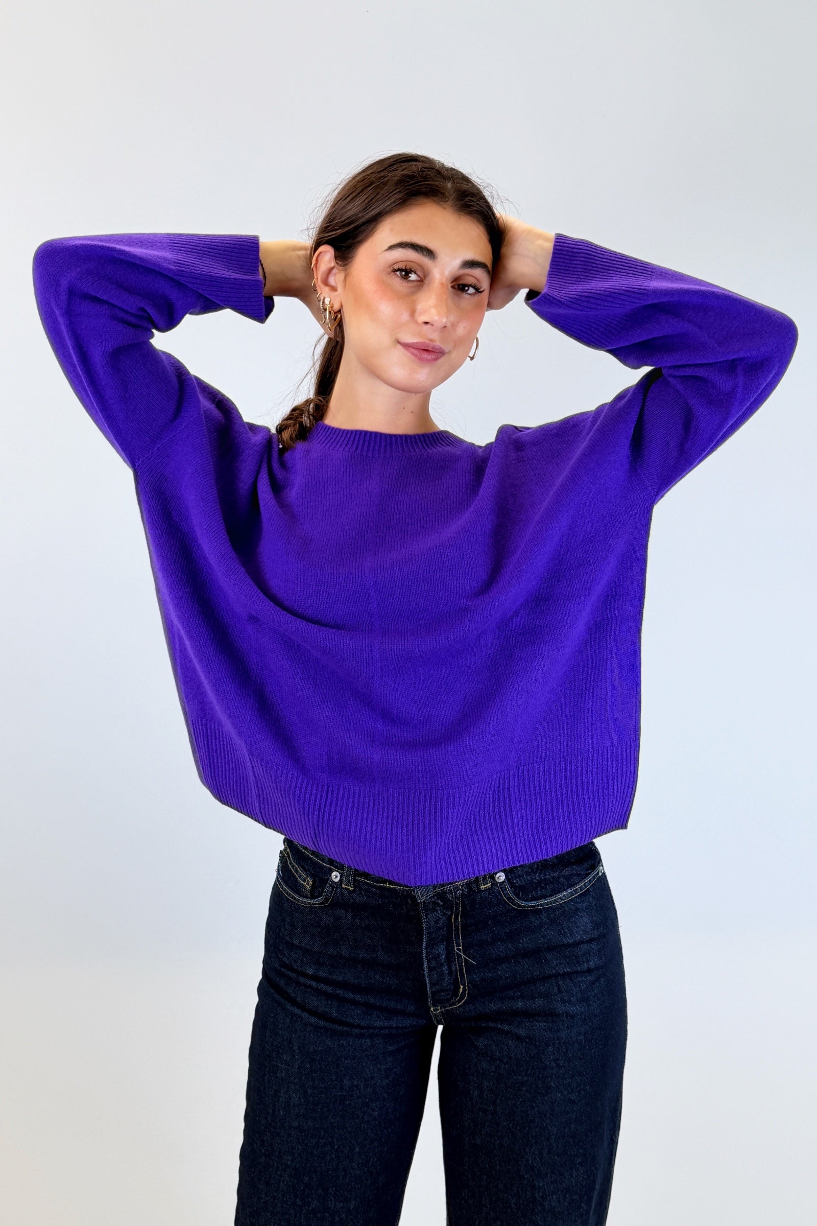 Maglia girollo 100% lana