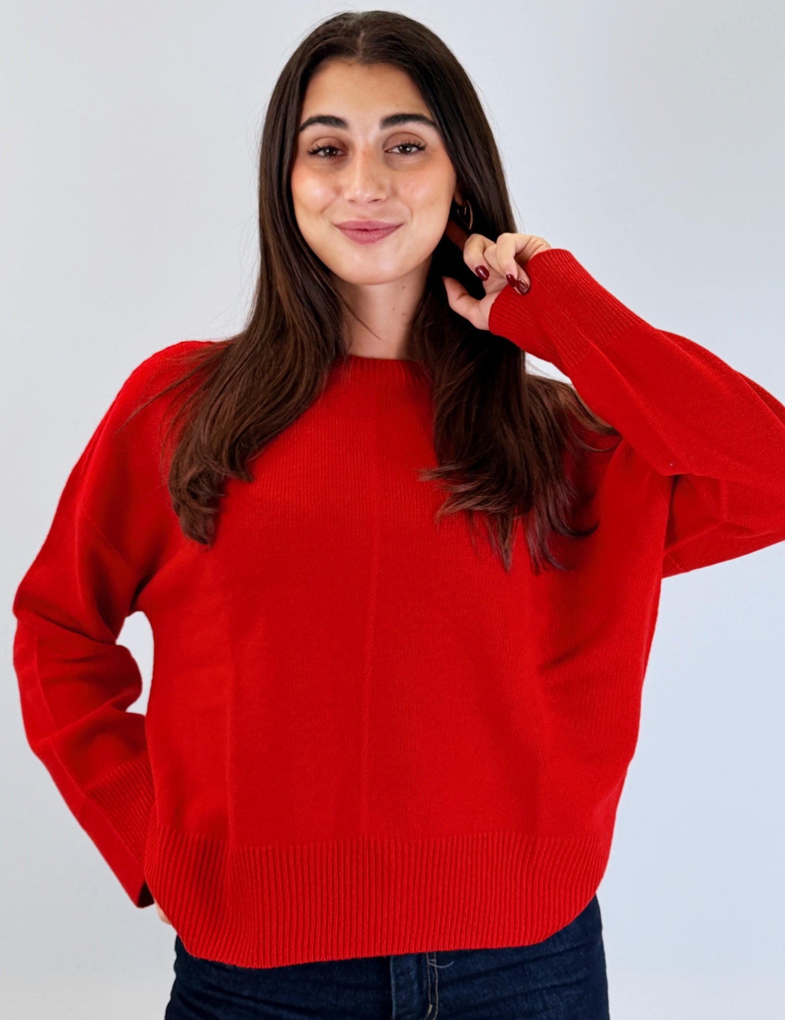 Maglia girollo 100% lana