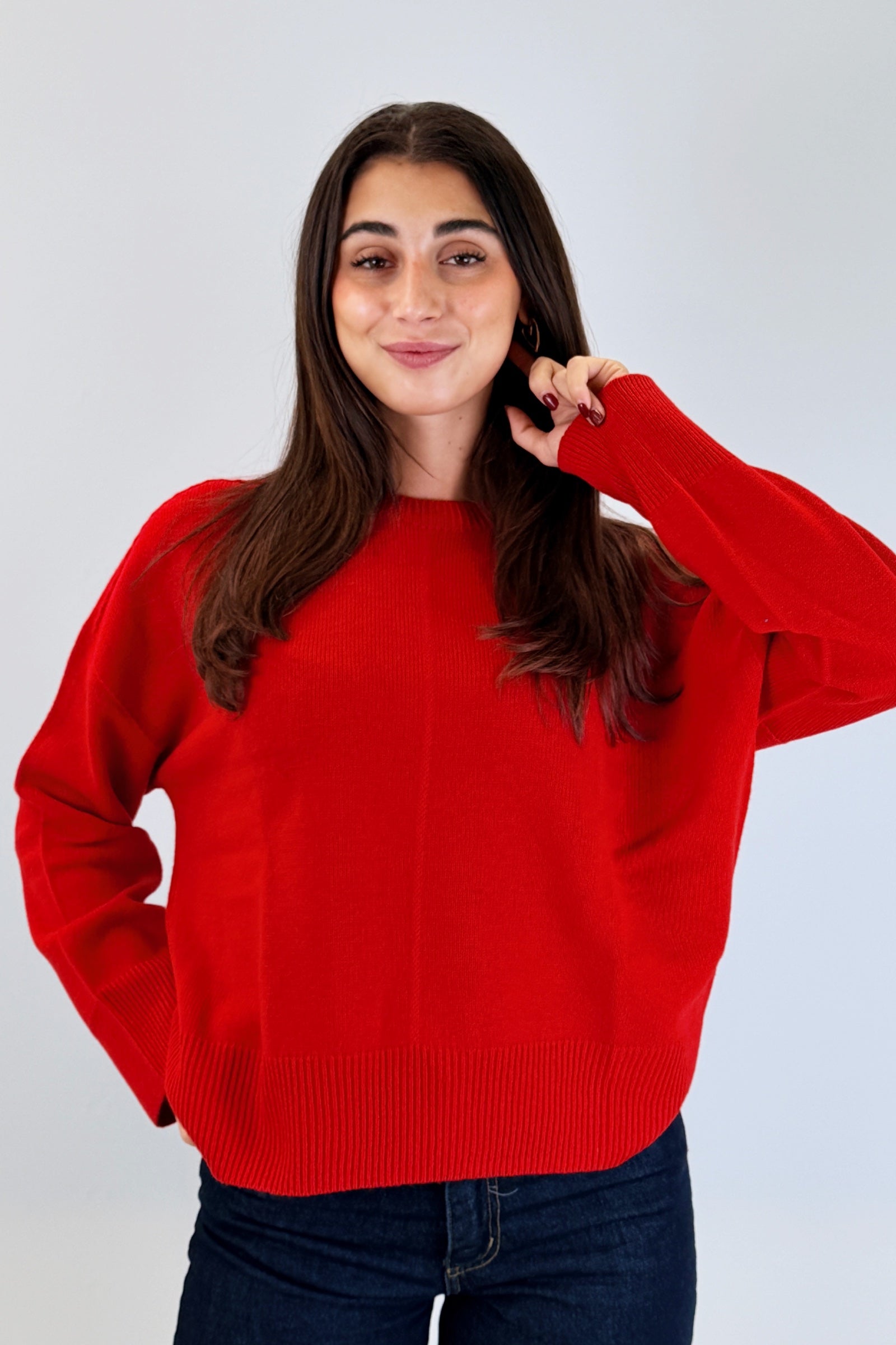 Maglia girollo 100% lana