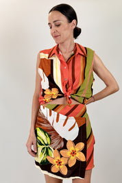 Set camicia e minigonna